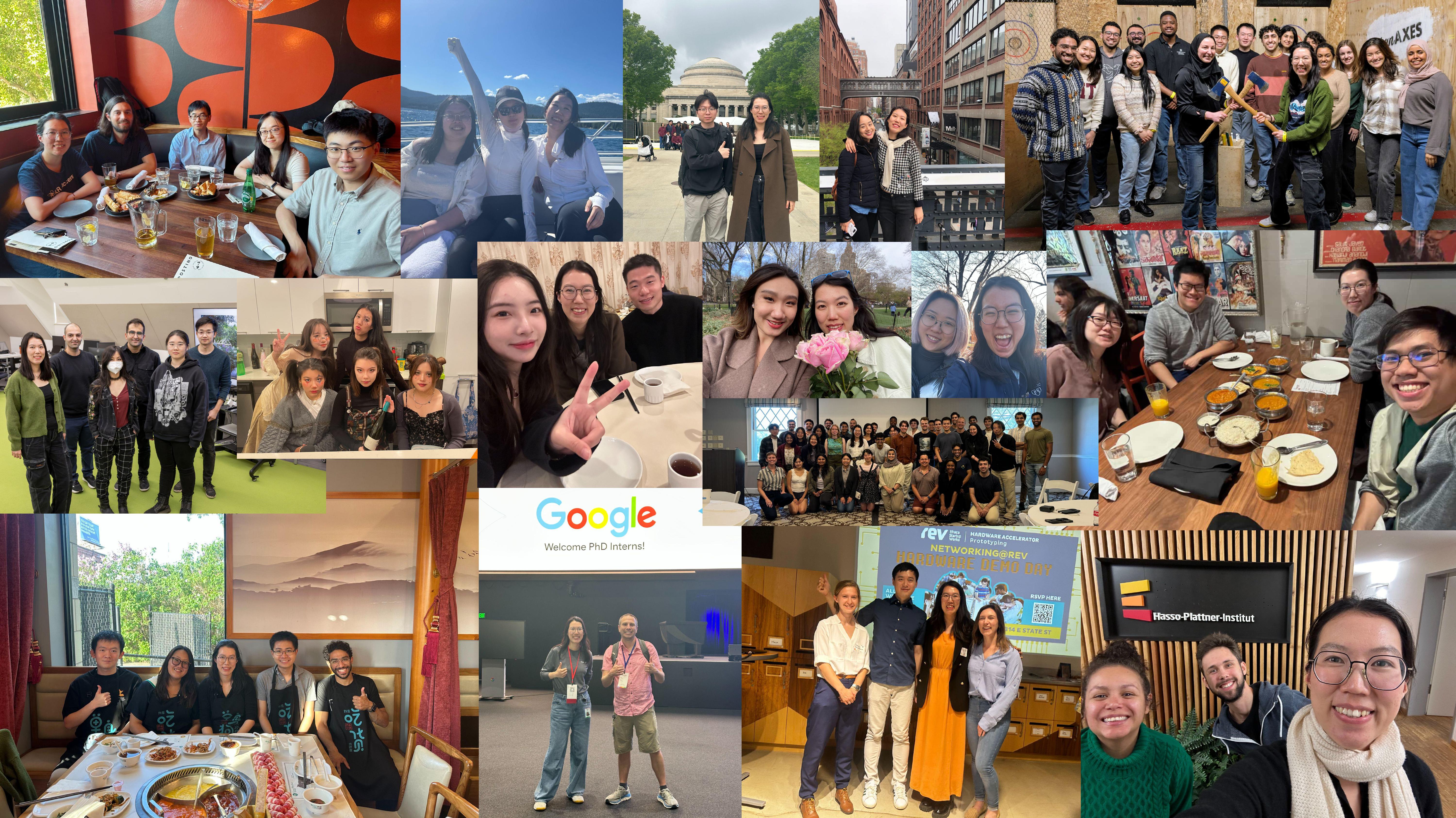 Yuexing Hao and her academia siblings and friends (1)