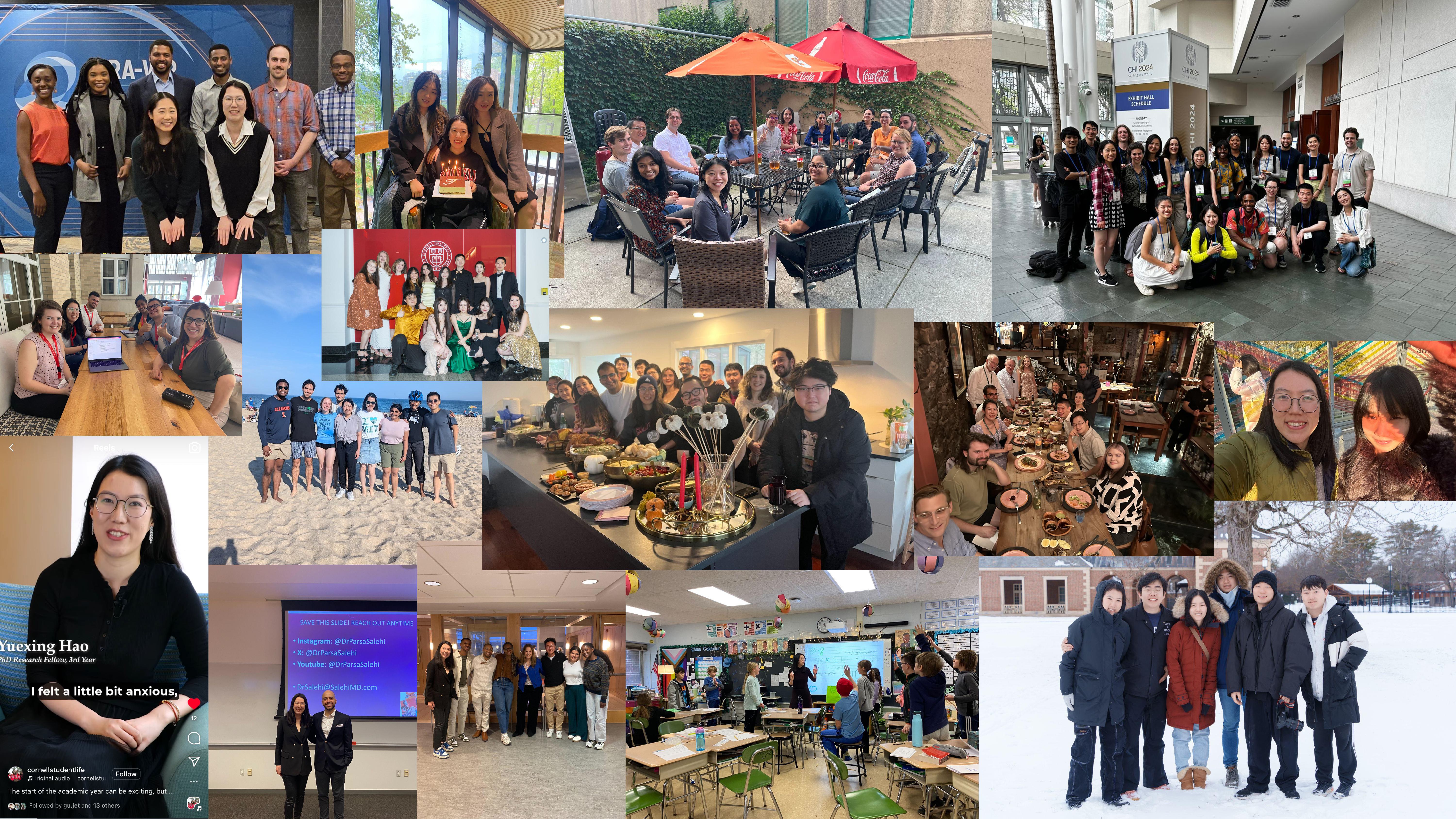 Yuexing Hao and her academia siblings and friends (2)